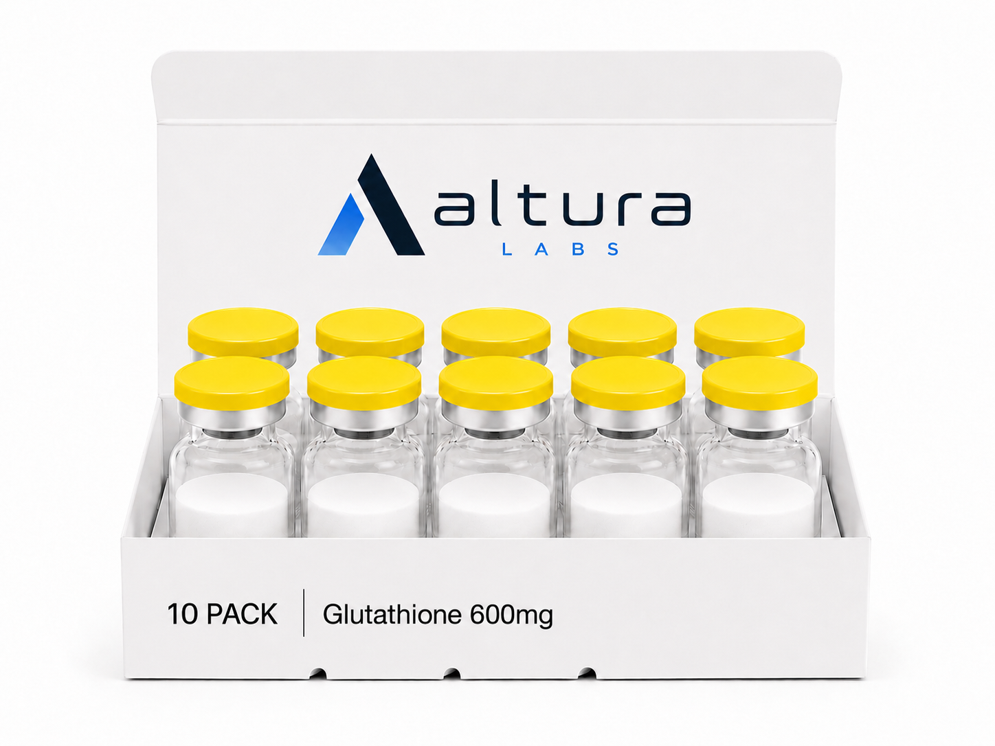 Glutathione (10) vials 500mg-1500mg