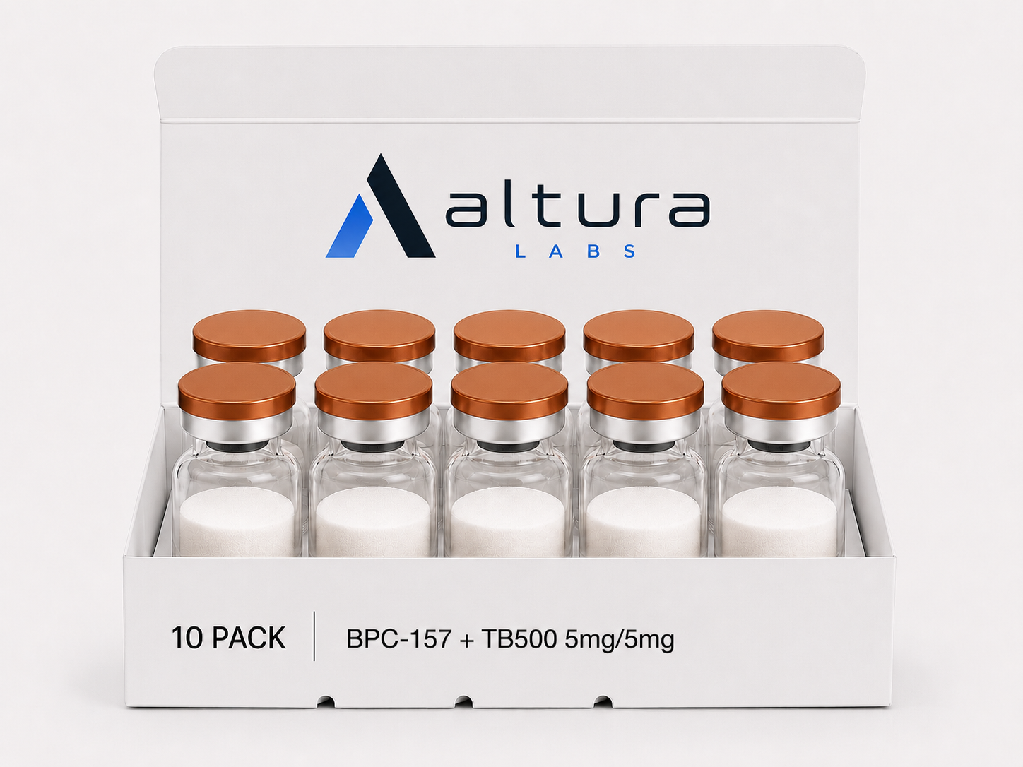 Wolverine stack (bpc/tb500) (10) vials 5mg/5mg-20mg/20mg